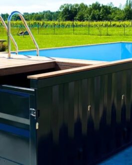 CONTENEDOR DE PISCINA DE 20 PIES