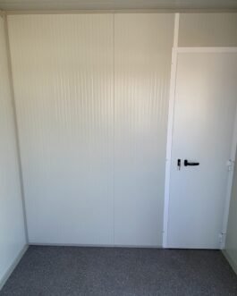 BOX PREFABRICADO CON INODORO, LAVABO Y DUCHA – 5 METROS H 270