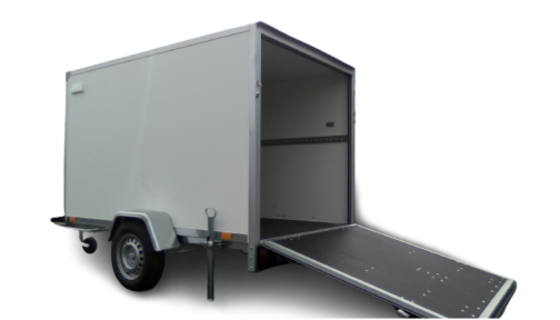 Remolque BORO  - para furgonetas F2513P - Capacidad 750 kg - immagine 4