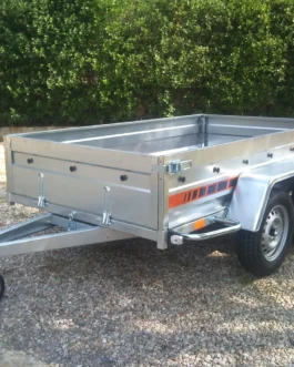 Rimorchio per bagagli Jalon a due assi, portata 750 kg