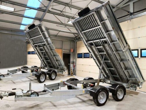 Remolque basculante de 2 ejes de Indespension - GVW 2700 kg - immagine 4