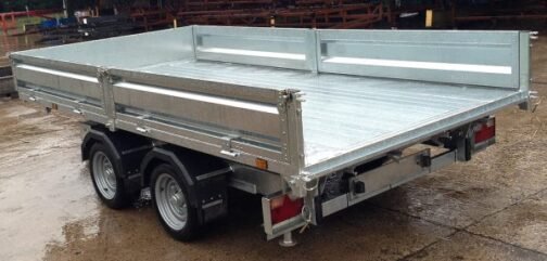 Remolque basculante de 2 ejes de Indespension - GVW 2700 kg - immagine 2