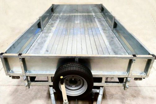 Remolque basculante de 2 ejes de Indespension - GVW 2700 kg - immagine 5