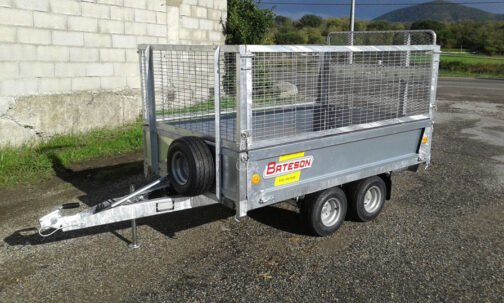 Remolque Ptac de 2 ejes Bateson 750 kg