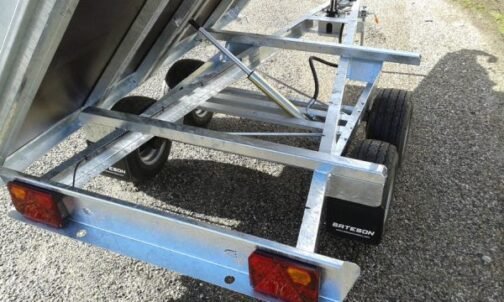 Remolque Ptac de 2 ejes Bateson 750 kg - immagine 5