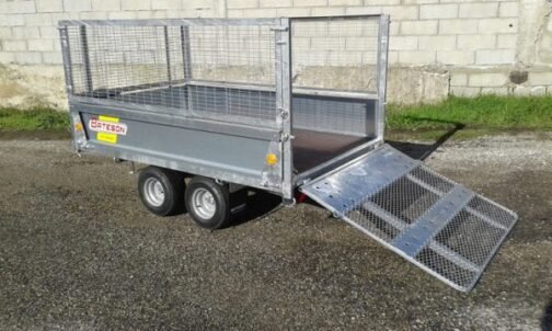 Remolque Ptac de 2 ejes Bateson 750 kg - immagine 3